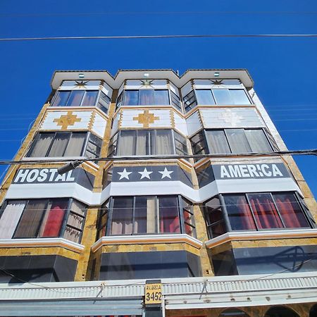 Hostal America Otel Calama Dış mekan fotoğraf